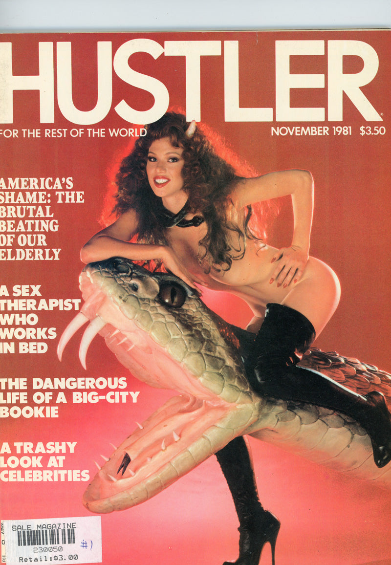 HUSTLER November 1981 magazine