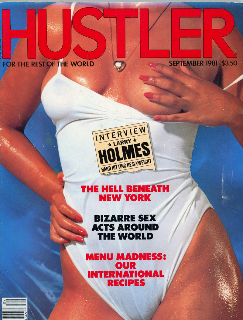 HUSTLER September 1981 magazine