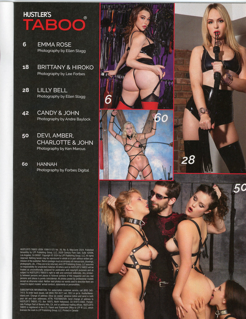 TABOO May/June 2024 magazine