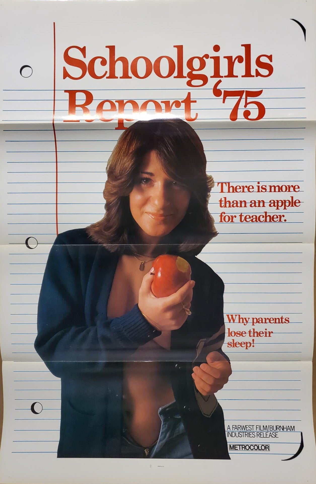 SCHOOLGIRLS REPORT '75 movie poster