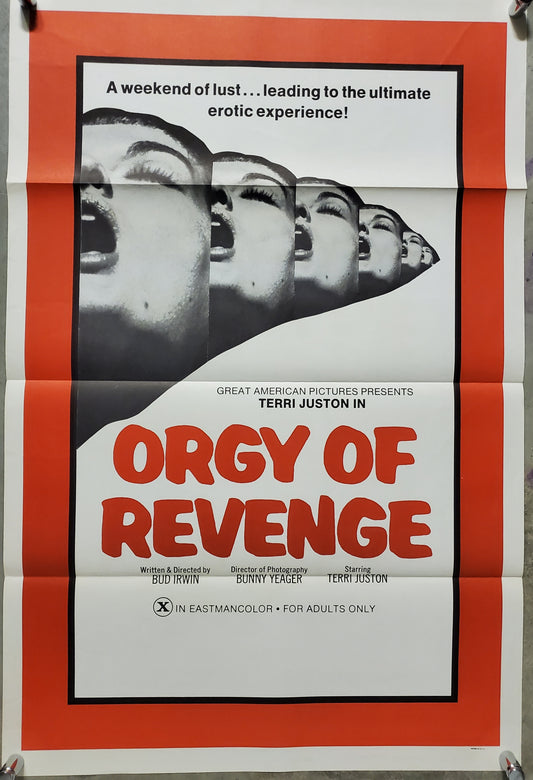 ORGY OF REVENGE movie poster