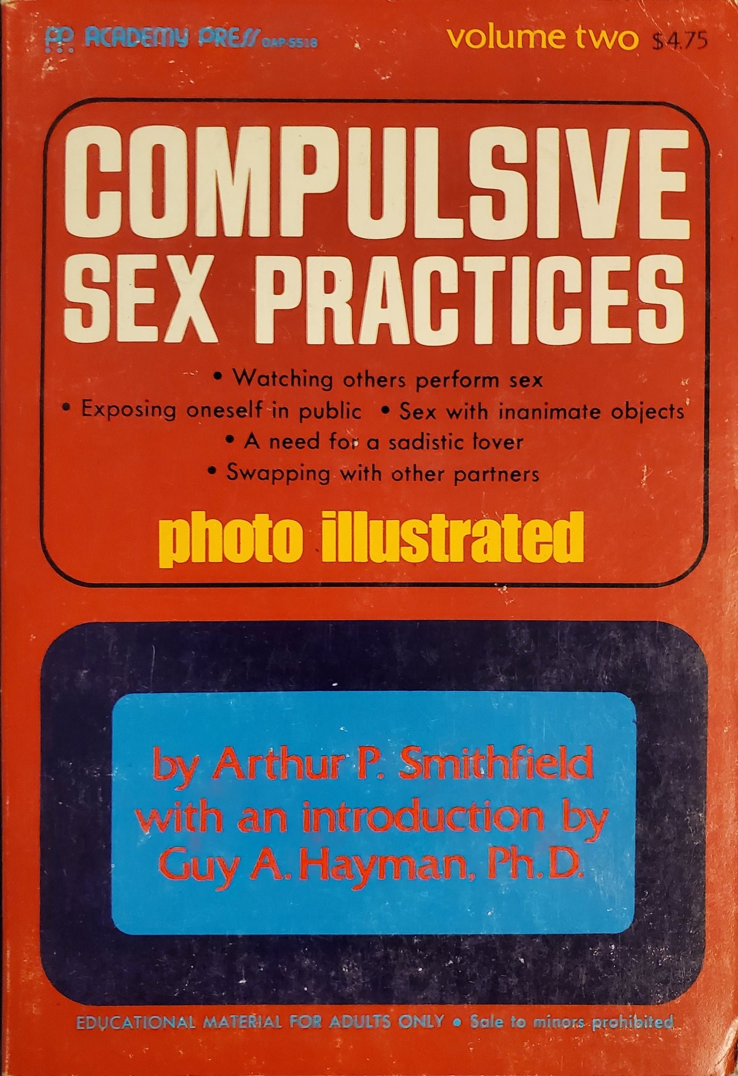 COMPULSIVE SEX PRACTICES Vol. 2 Book