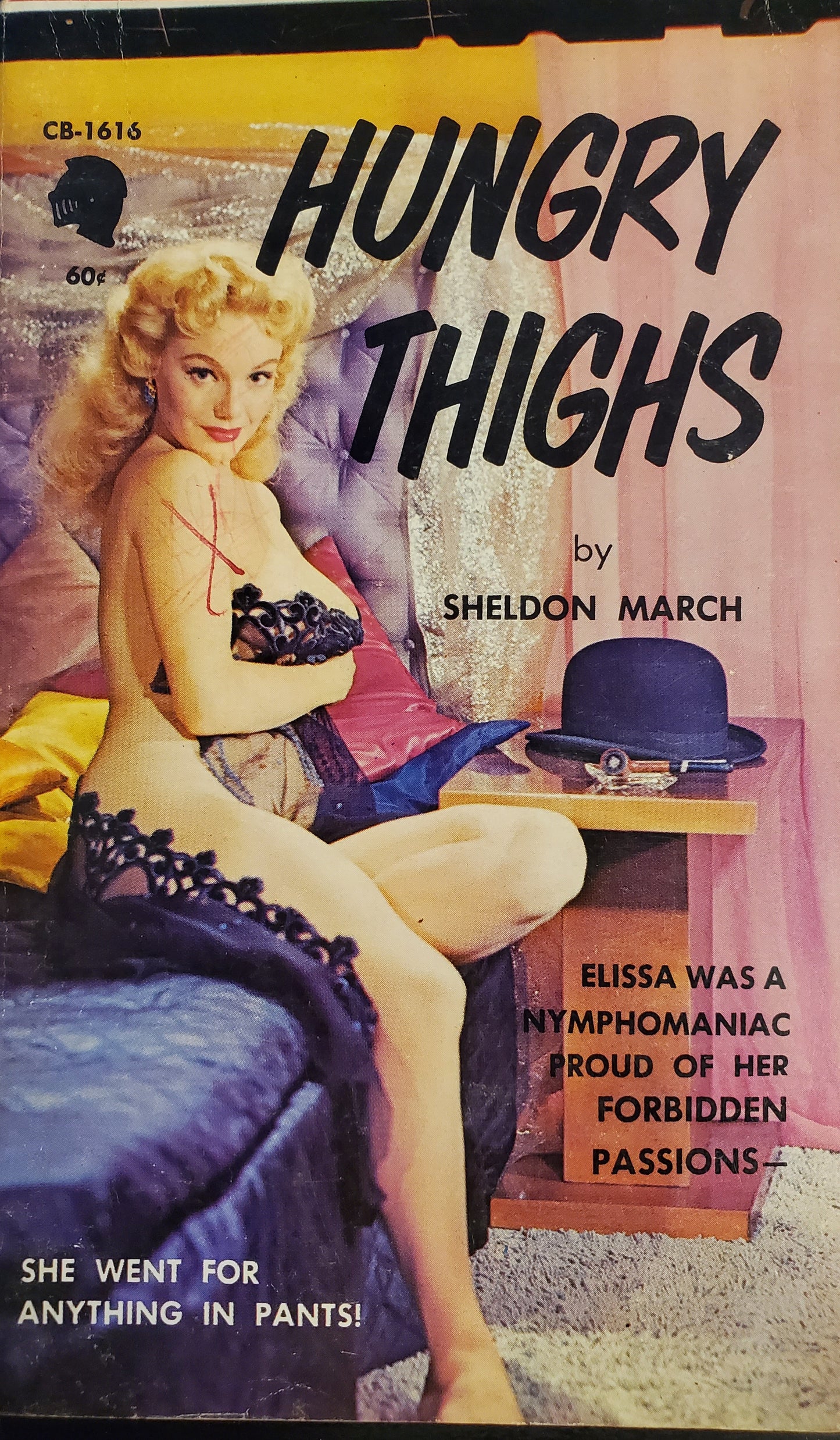 HUNGRY THIGHS by Sheldon March paperback book