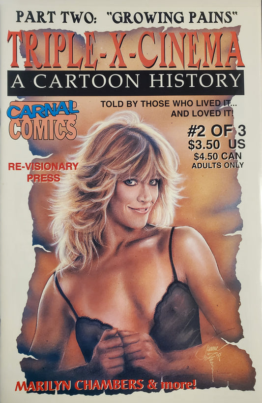Carnal Comics: Triple-X-Cinema - A cartoon history part 2 comic book