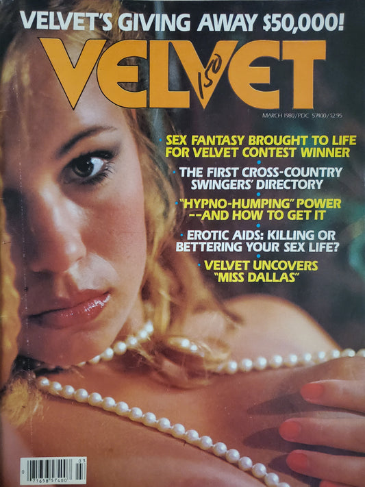 VELVET March 1980 magazine