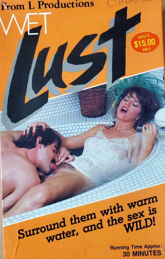 WET LUST movie VHS