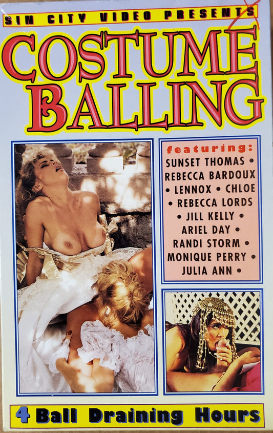 COSTUME BALLING movie VHS