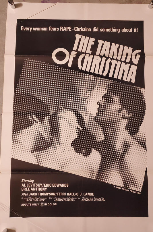 TAKING OF CHRISTINA (discounted) movie poster