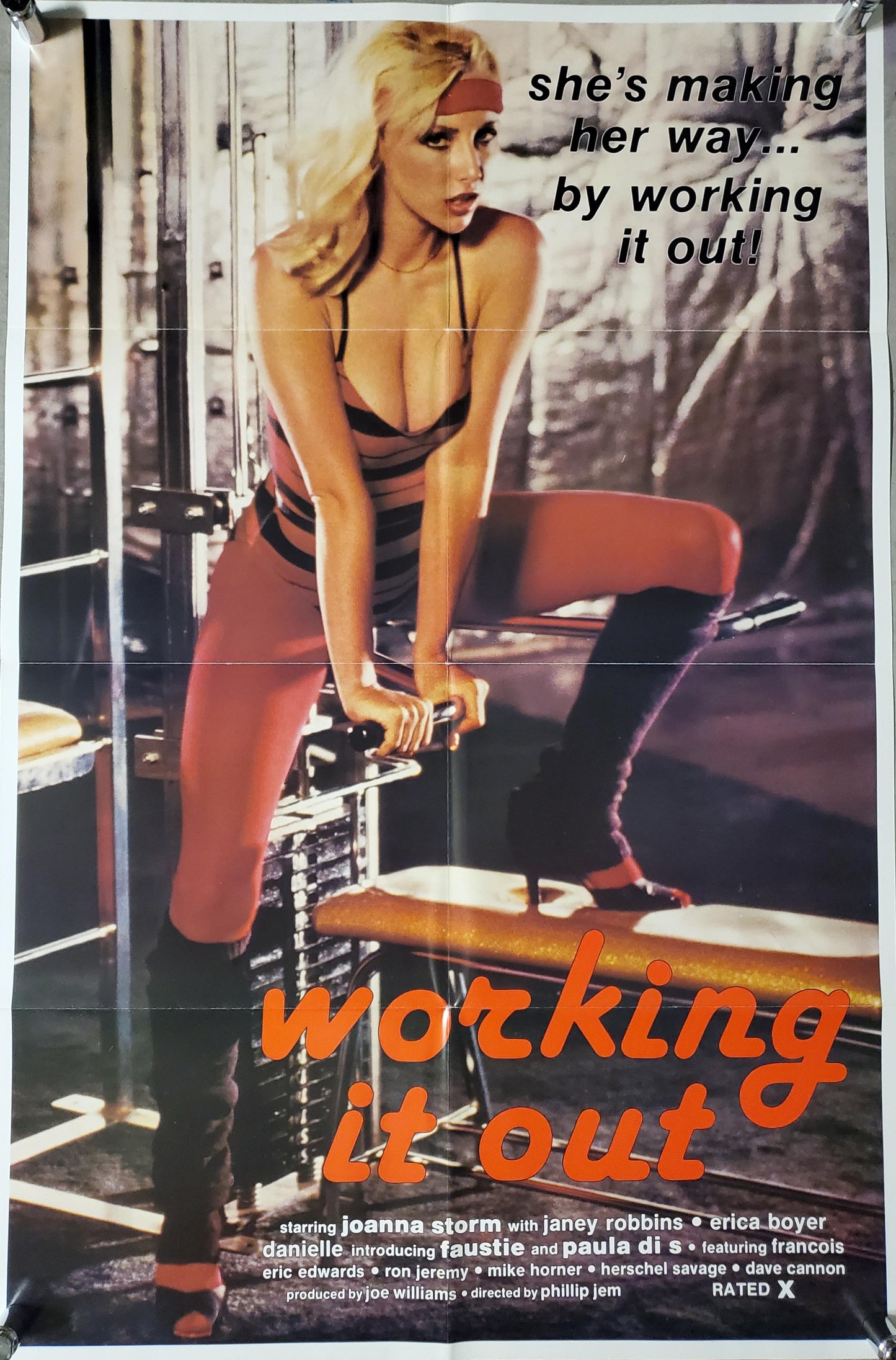 WORKING IT OUT (folded) movie poster