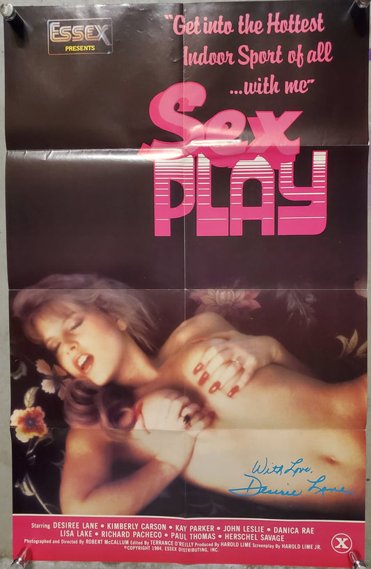 SEX PLAY (folded) movie poster