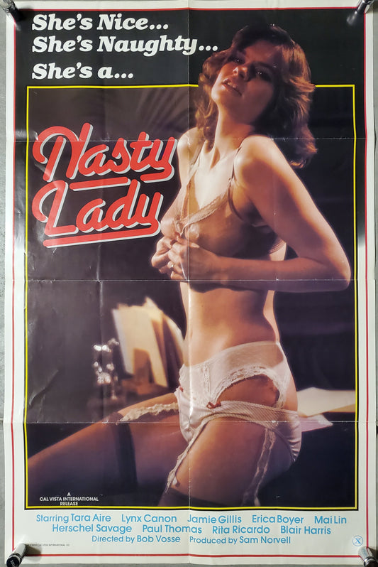 NASTY LADY (folded) movie poster