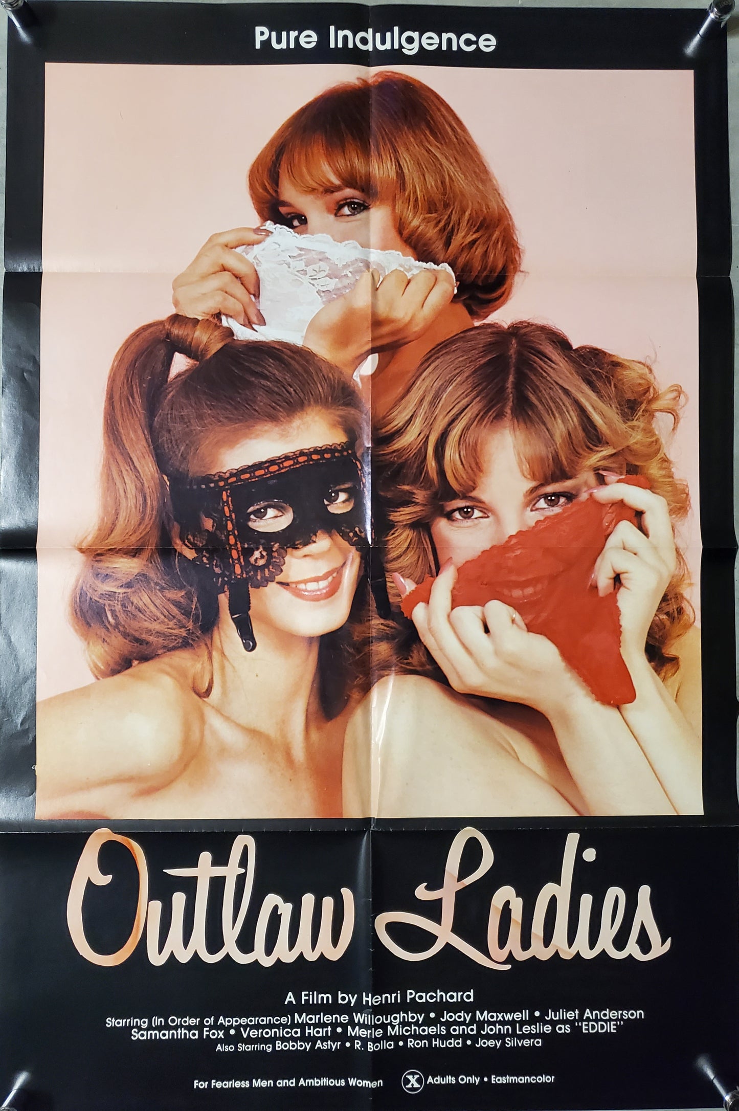 OUTLAW LADIES (folded) movie poster