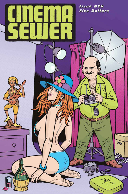 Cinema Sewer #28 - sleaze and smut galore - comic book