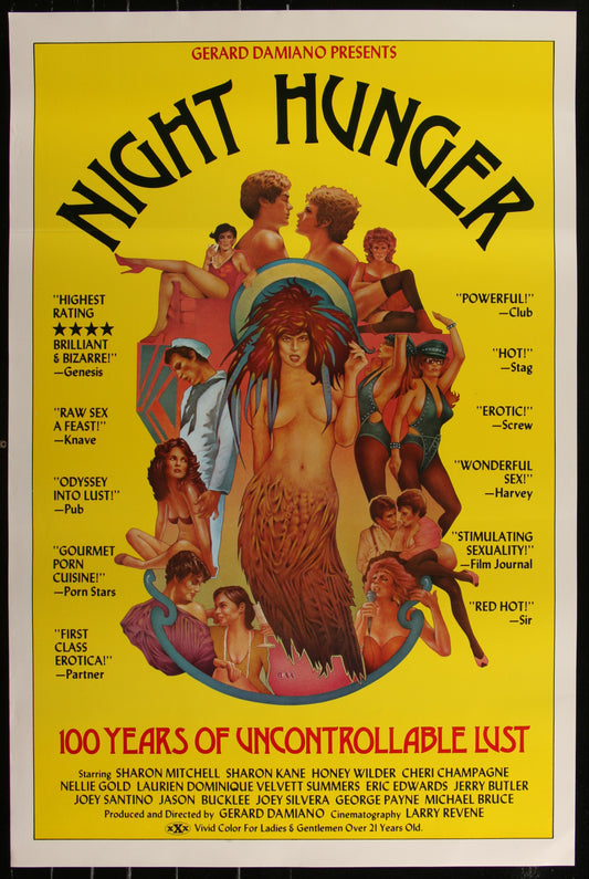 NIGHT HUNGER movie poster