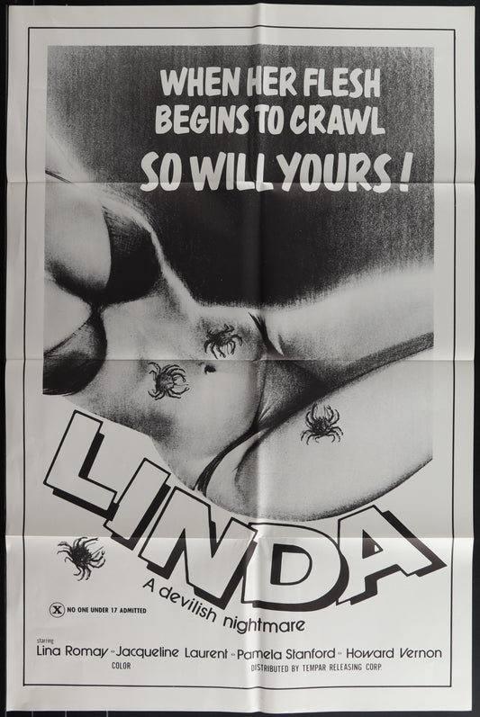 LINDA / LORNA THE EXORCIST (folded) movie poster