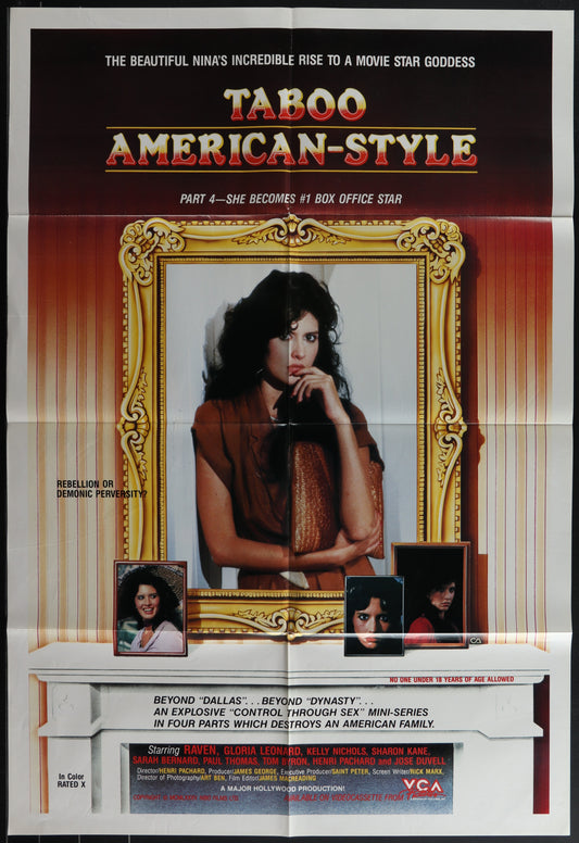 TABOO AMERICAN STYLE PART 4 (folded) movie poster