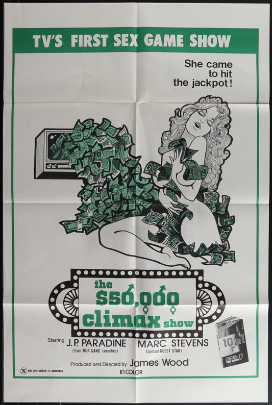 $50,000 CLIMAX SHOW (folded) movie poster