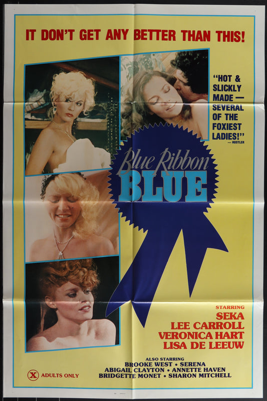 BLUE RIBBON BLUE (folded) movie poster