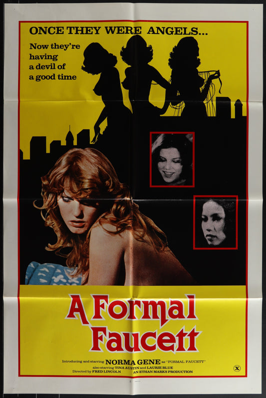 A FORMAL FAUCETT (folded) movie poster
