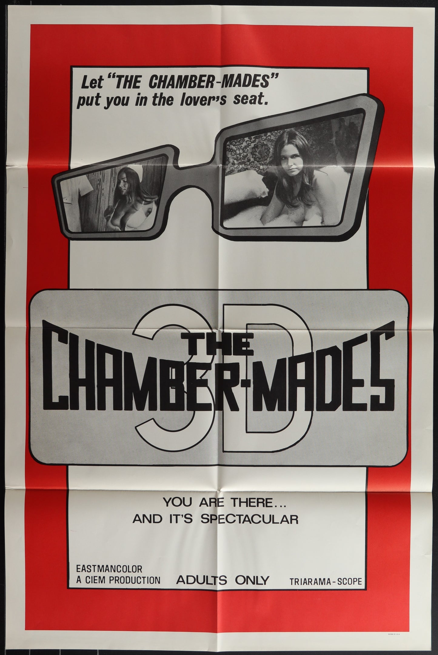 THE CHAMBER-MADES (folded) movie poster