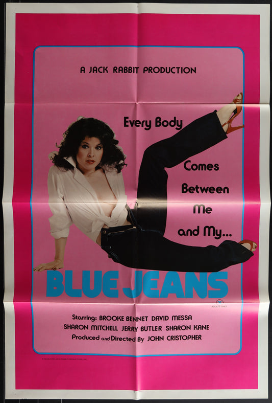 BLUE JEANS (folded) movie poster