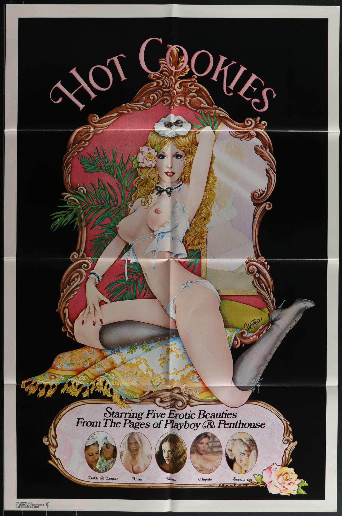 HOT COOKIES (folded) movie poster