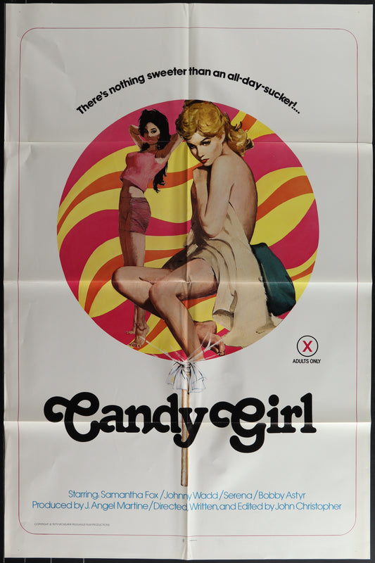 CANDY GIRL (folded) movie poster