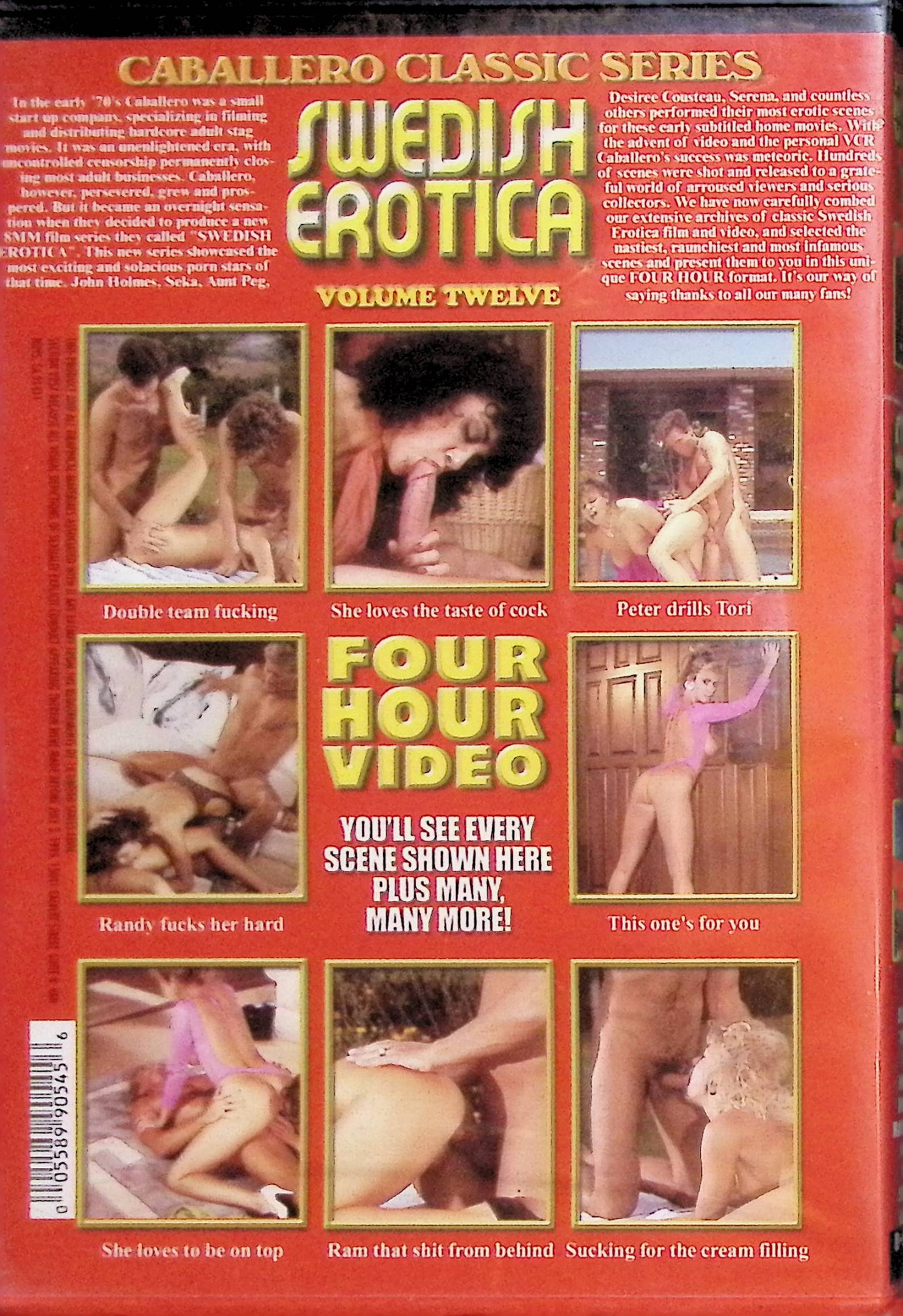 SWEDISH EROTICA VOL. 12 movie DVD