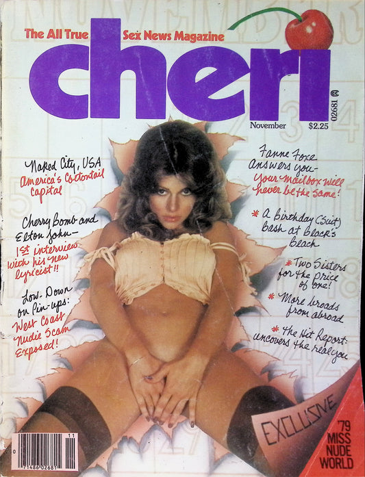 CHERI November 1978 magazine