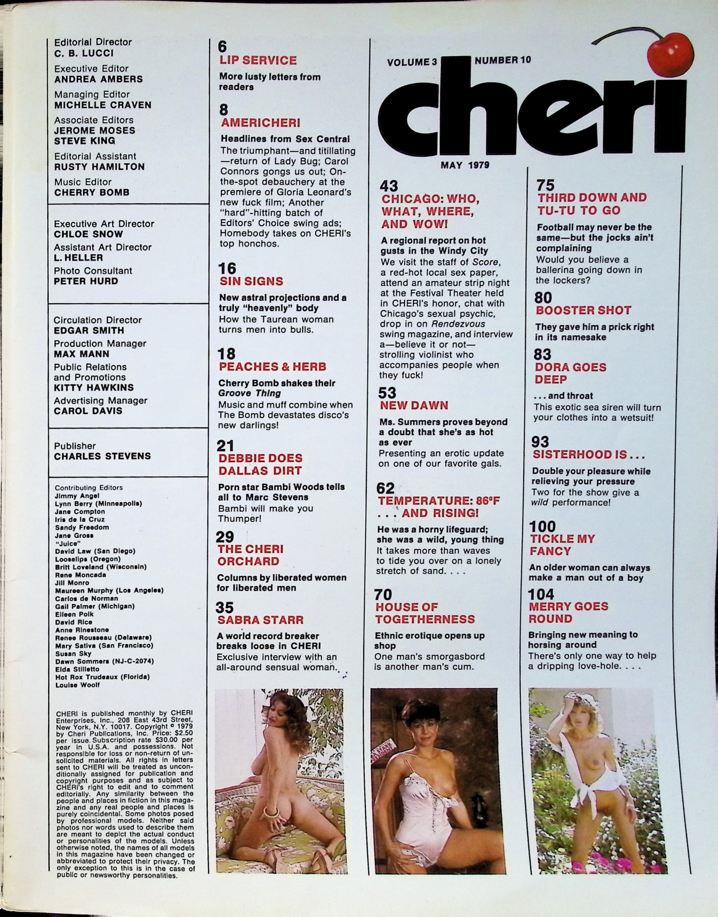 CHERI May 1979 magazine
