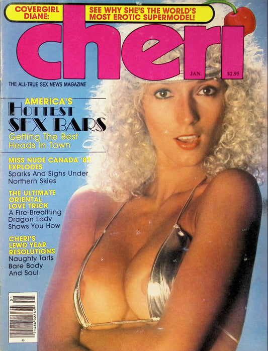 CHERI January 1982 magazine