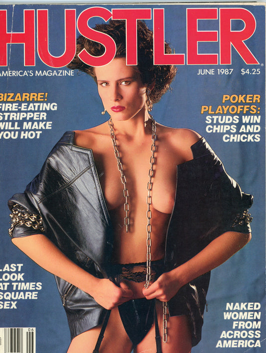 HUSTLER June 1987 magazine