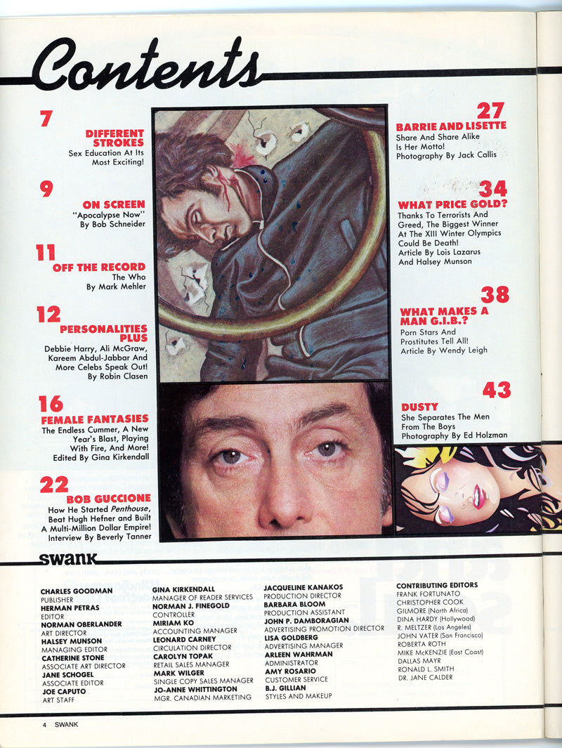 SWANK February 1980 magazine