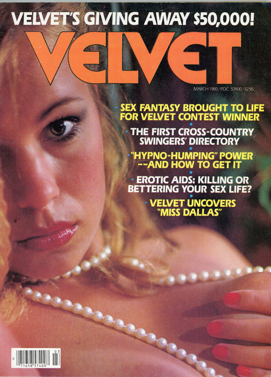 VELVET March 1980 magazine