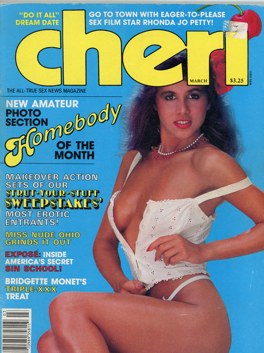 CHERI March 1984 magazine
