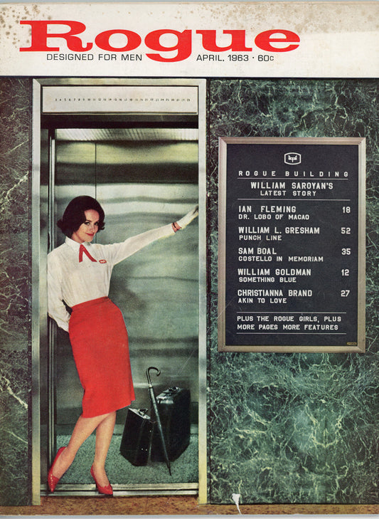 ROGUE April 1963 magazine