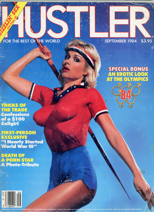 HUSTLER September 1984 magazine