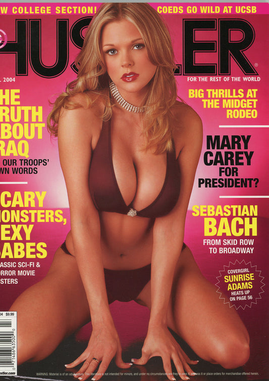 HUSTLER April 2004 magazine