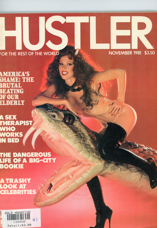 HUSTLER November 1981 magazine
