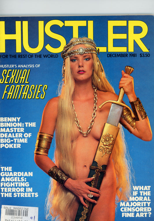 HUSTLER December 1981 magazine