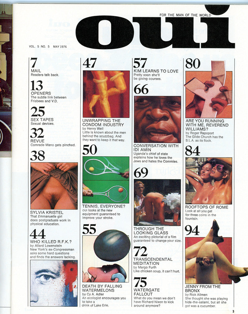 OUI May 1976 magazine