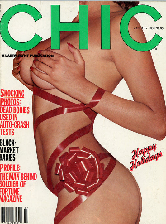 CHIC January 1981 magazine