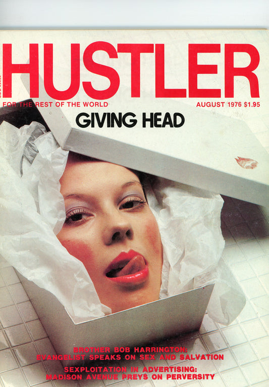 HUSTLER August 1976 magazine