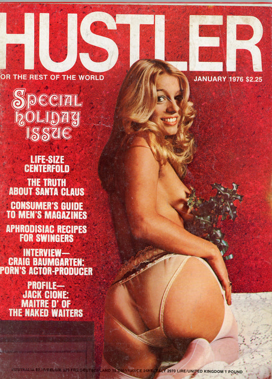 HUSTLER January 1976 magazine